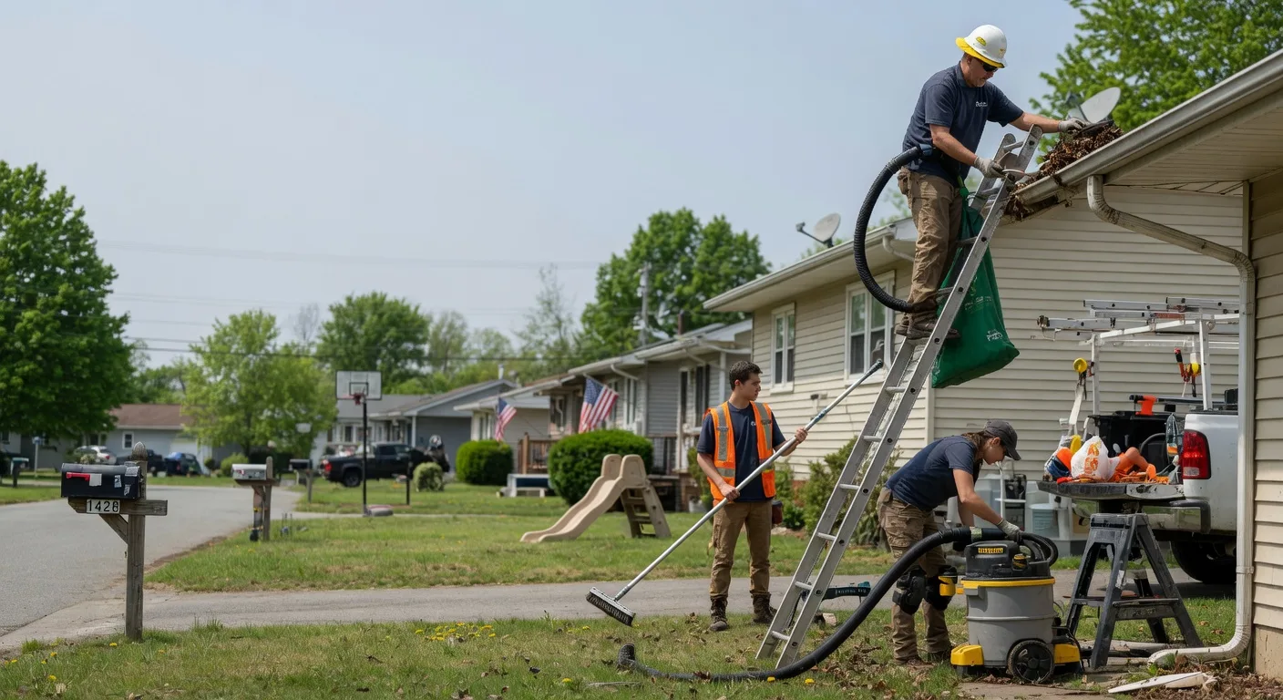 Gutter Installation in Kincaid, KS near me